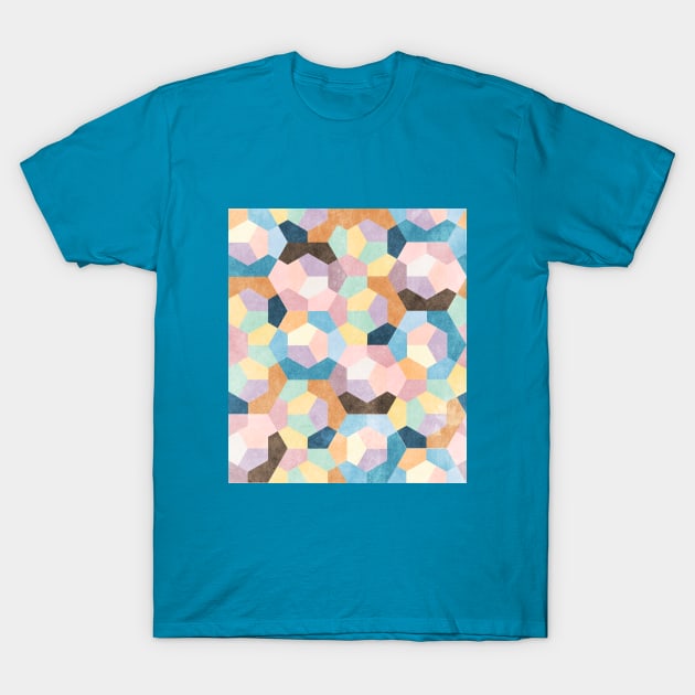 Honeycomb Pastels #001 T-Shirt by TheActionPixel